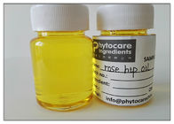 Color amarillo el presionar frío del aceite de la fruta del escaramujo del retiro de la cicatriz con el ácido de Linolieic
