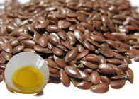 Prueba de alimentación refinada natural de la CROMATOGRAFÍA GASEOSA de la piel del color amarillo del aceite de linaza de Omega 3