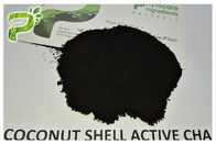 Dientes del carbón de leña de Shell Plant Extract Powder Activated del coco que blanquean la categoría alimenticia