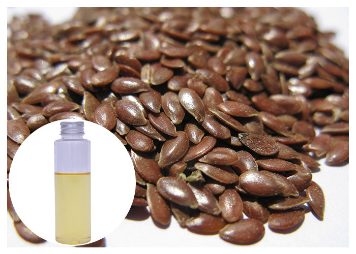 Aceite de linaza orgánico planchado en frío líquido, aceite de linaza de consumición de la categoría alimenticia